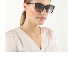 Saint Laurent sunglasses brand new with case(never wear them)